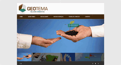 Desktop Screenshot of geotema.com.br